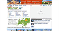 Desktop Screenshot of belarus.by